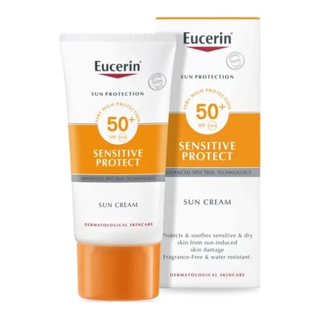 Eucerin Sun Face Sensitive Protect Cream SPF 50+