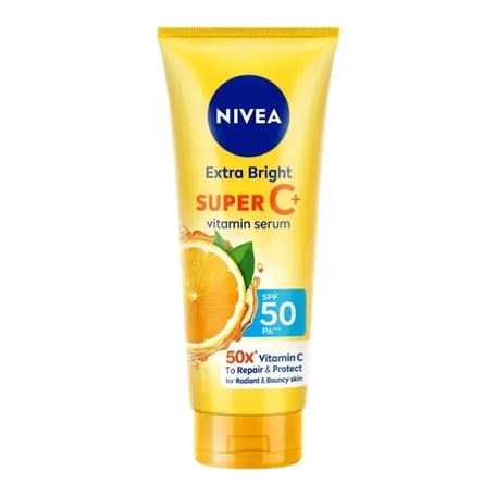 Nivea Extra Bright Super C+ Vitamin Serum SPF 50