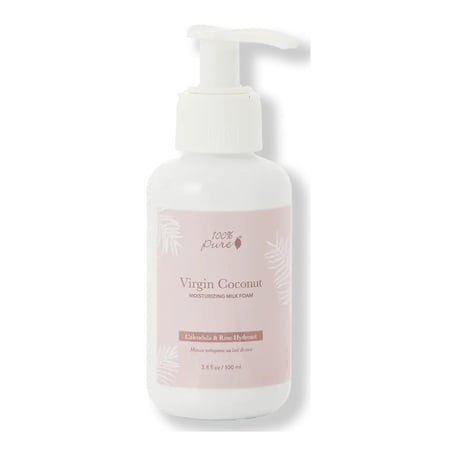 100% Pure Virgin Coconut Moisturizing Milk Foam