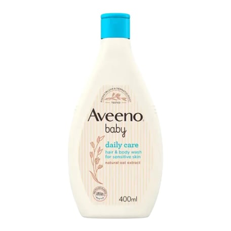 Aveeno غسول الشعر والجسم للعناية اليومية بالطفل