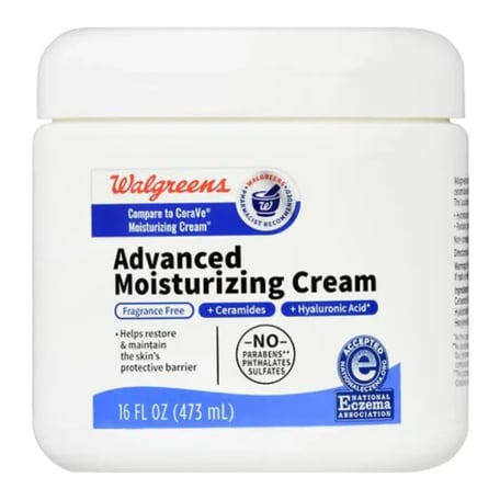 Walgreens Advanced Moisturizing Cream