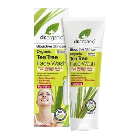 Dr. Organic Tea Tree Face Wash