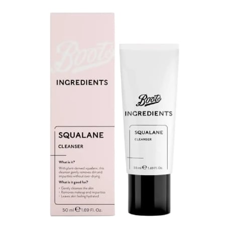 Boots Ingredients Squalane Cleanser