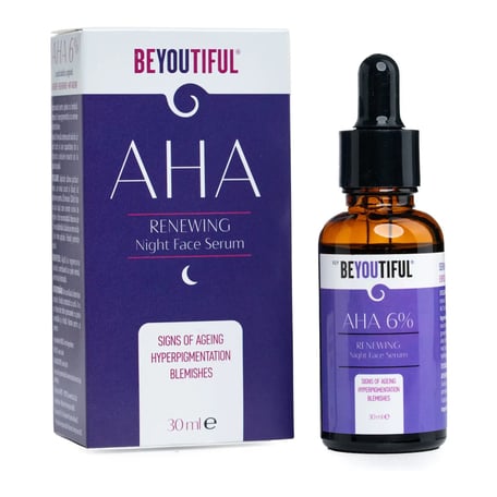 Beyoutiful AHA Renewing Night Face Serum