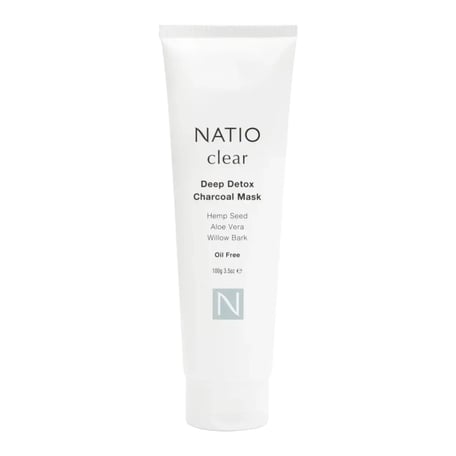 Natio Clear Deep Detox Charcoal Mask