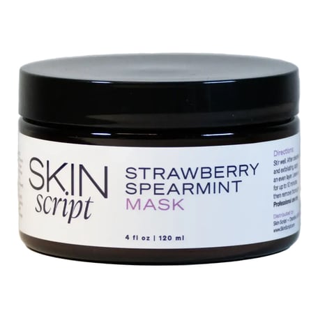 Skin Script Strawberry Spearmint Mask