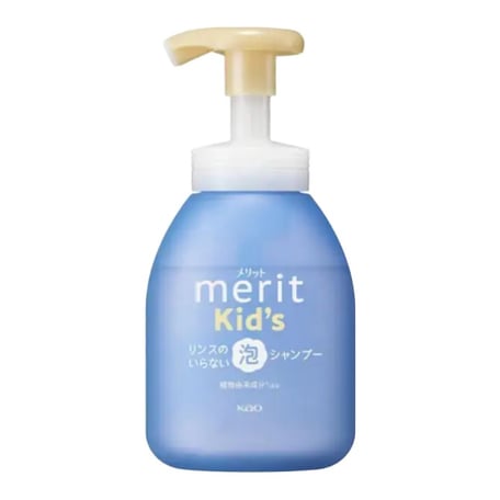 Kao Merit Kid's Rinse In Foaming Shampoo