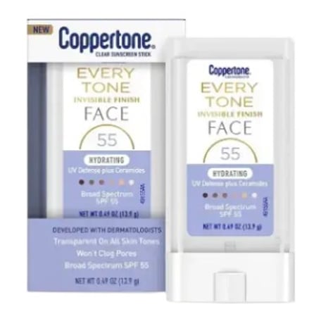 Coppertone Every Tone Face Sunscreen Stick SPF 55