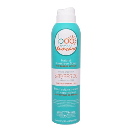 Boo Bamboo Natural Sunscreen Spray SPF 30