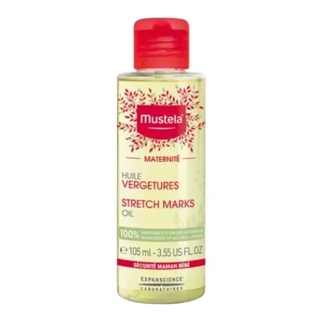 Mustela زيت علامات التمدد