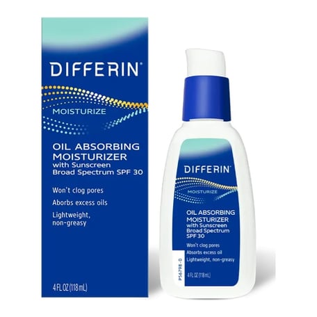 Differin Oil Absorbing Moisturizer With SPF 30