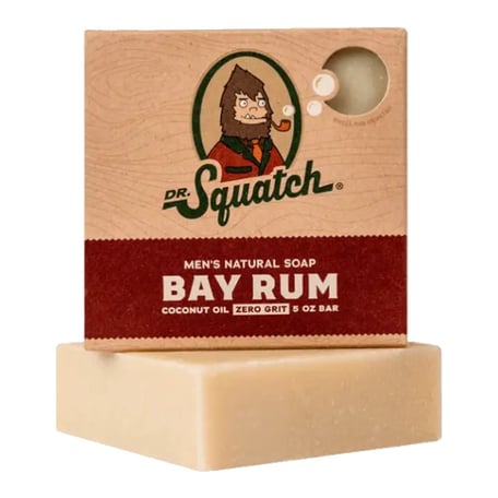 Dr. Squatch Bay Rum Bar Soap