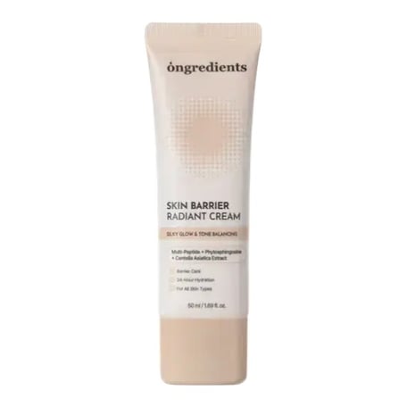 ongredients Skin Barrier Radiant Cream