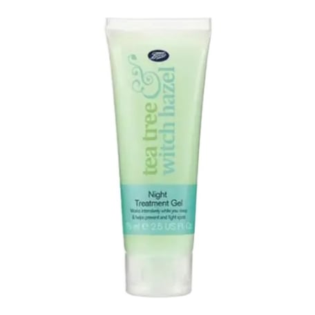 Boots Tea Tree & Witch Hazel Night Gel Moisturiser