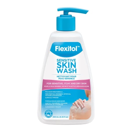 Flexitol Sensitive Skin Wash