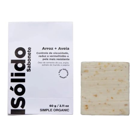 Simple Organic Isolido Sabonete