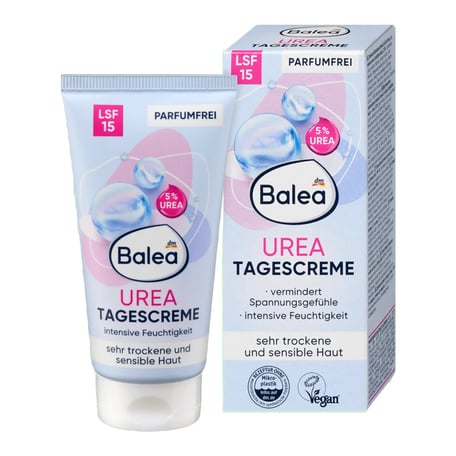 Balea Urea Tagescreme SPF 15