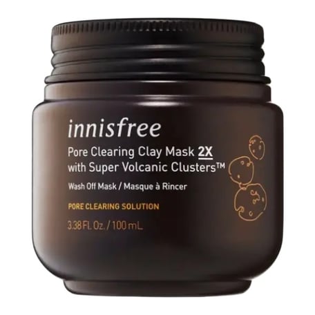 innisfree Super Volcanic Clusters Pore Clearing Clay Mask