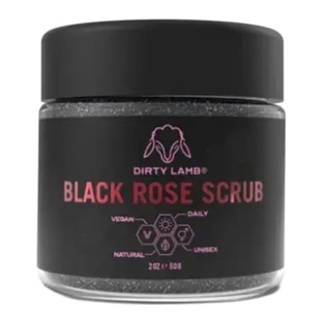 Dirty Lamb Black Rose Scrub