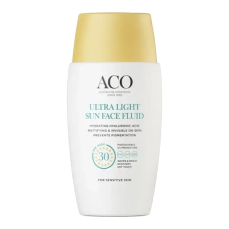 ACO Ultra Light Sun Face Fluid SPF 30