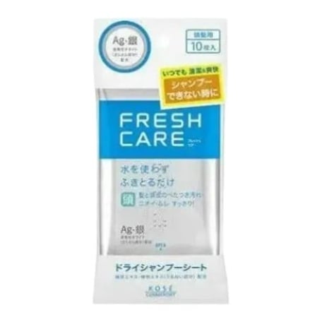 コーセー フレッシュケア ドライシャンプーシート