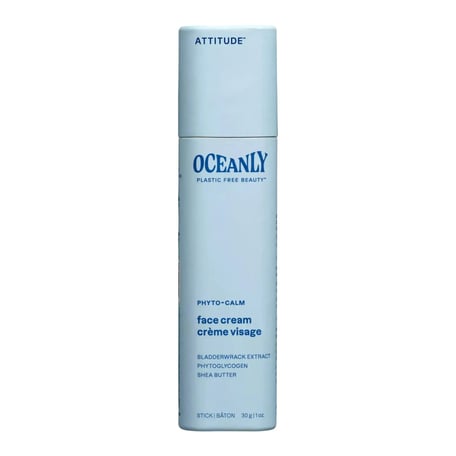 ATTITUDE Oceanly Soothing Solid Face Cream for Sensitive Skin