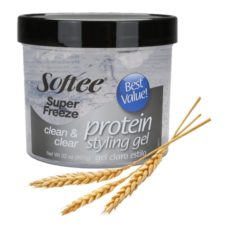 Softee Super Freeze Protein Styling Gel