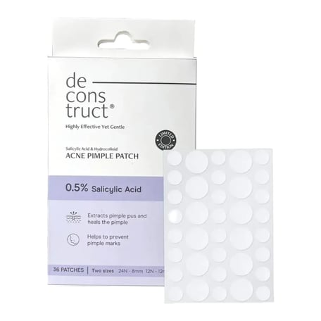 Deconstruct Salicylic Acid & Hydrocolloid Acne Pimple Patch