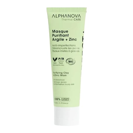 Alphanova Purifying Clay & Zinc Mask