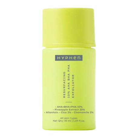 hyphen Resurfacing 10% AHA BHA PHA Exfoliator