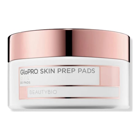 ビューティーバイオ GloPRO スキンプレップパッド クラリファイング スキンクレンジングワイプ（ペプチド配合）