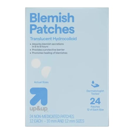 up&up Translucent Hydrocolloid Blemish Patches