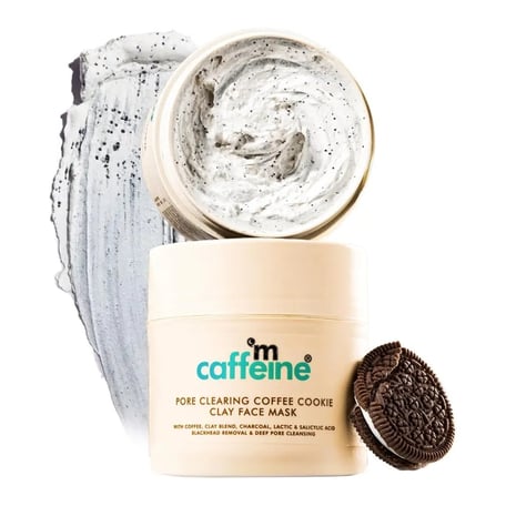 mCaffeine Pore Clearing Coffee Cookie Clay Face Mask