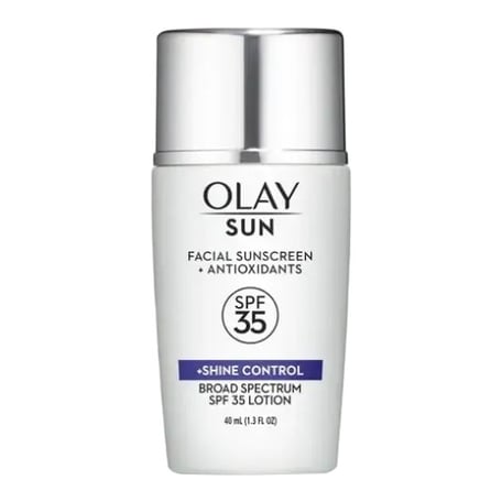 Olay Face Sunscreen Serum And Shine Control - SPF 35
