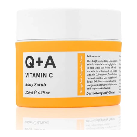 Q + A Vitamin C Body Scrub