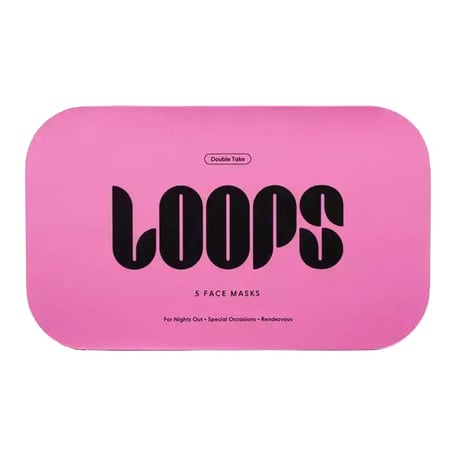 Loops Double Take Glow Hydrogel Face Mask