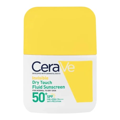 CeraVe واقي شمس سائل بلمسة جافة غير مرئية SPF 50+