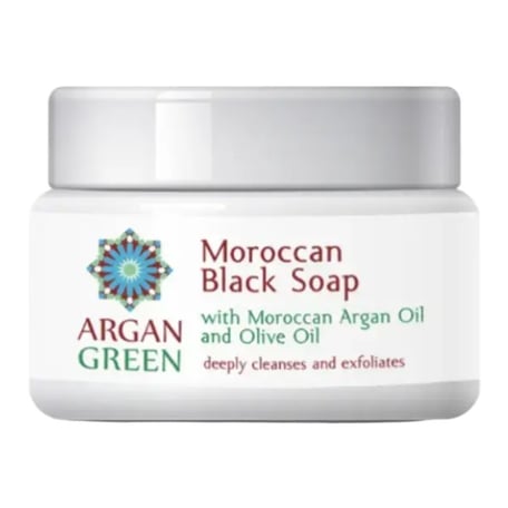 Argan Green Moroccan Black Soap