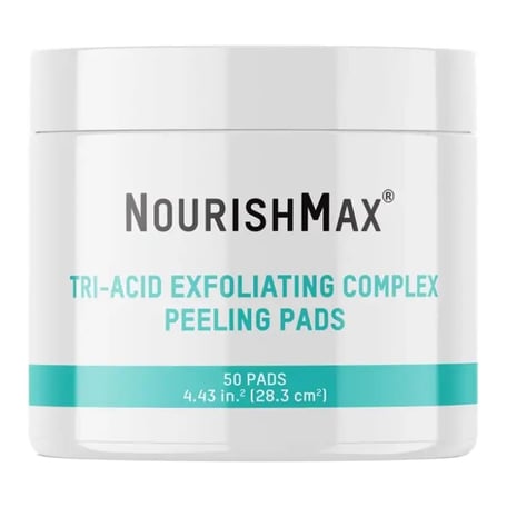NourishMax Tri-Acid Exfoliating Complex Peeling Pads