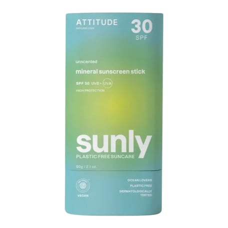 ATTITUDE Sunly Sunscreen Stick SPF 30