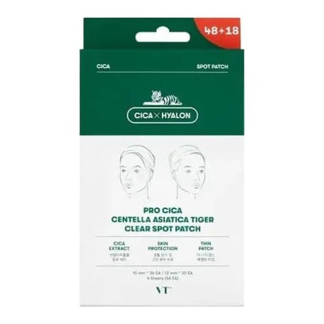 VT Cosmetics Pro Cica Centella Asiatica Tiger Clear Spot Patch Set