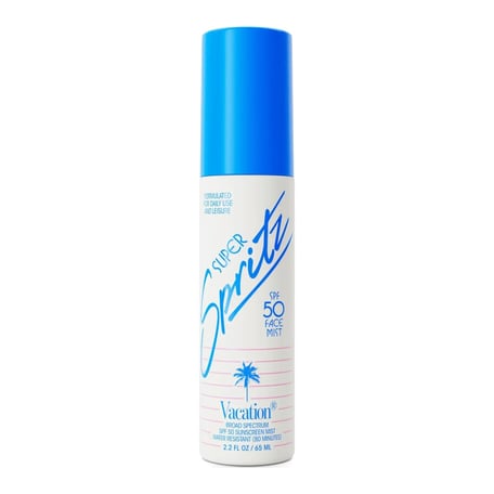 Vacation Super Spritz SPF50 بخاخ واقٍ من الشمس للوجه