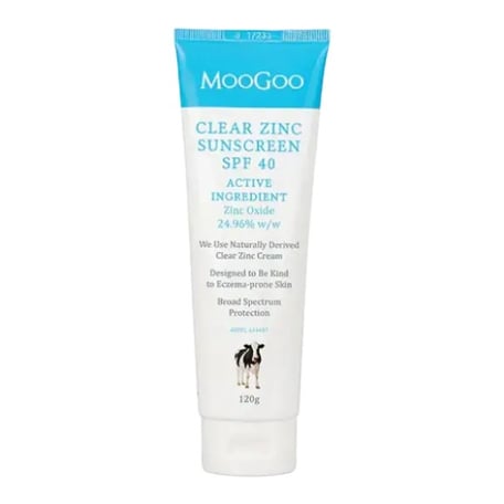 MooGoo Clear Zinc Sunscreen SPF 40