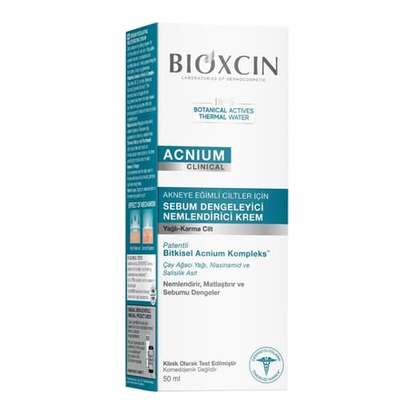 Bioxcin Acnium Clinical Sebum Regulating Moisturizing Cream