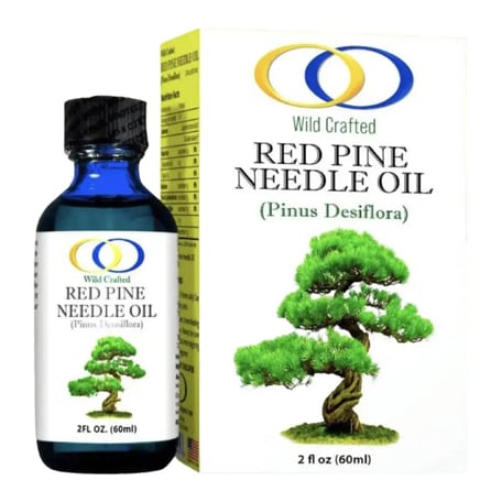Optimally Organic Wild Crafted Red Pine Needle Oil