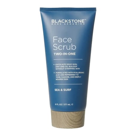Blackstone Mens Grooming Face Scrub Two-In-One