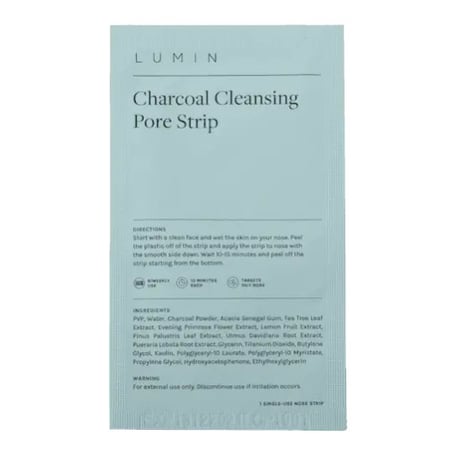 Lumin Charcoal Cleansing Pore Strip