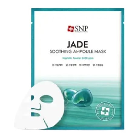 SNP Jade Soothing Ampoule Mask