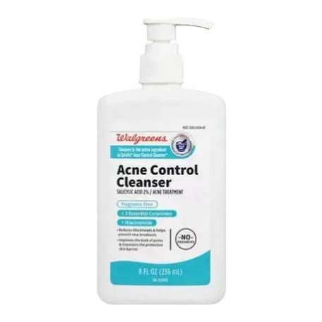 Walgreens Acne Control Cleanser