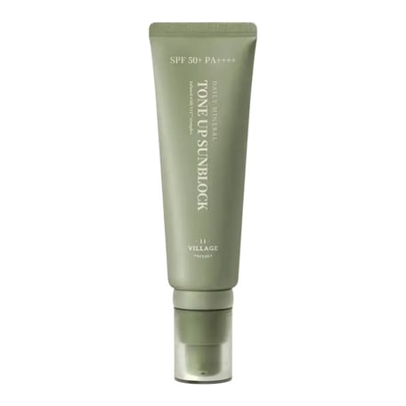 ヴィレッジイレブンファクトリー デイリー ミネラル トーンアップ サンブロック SPF 50+